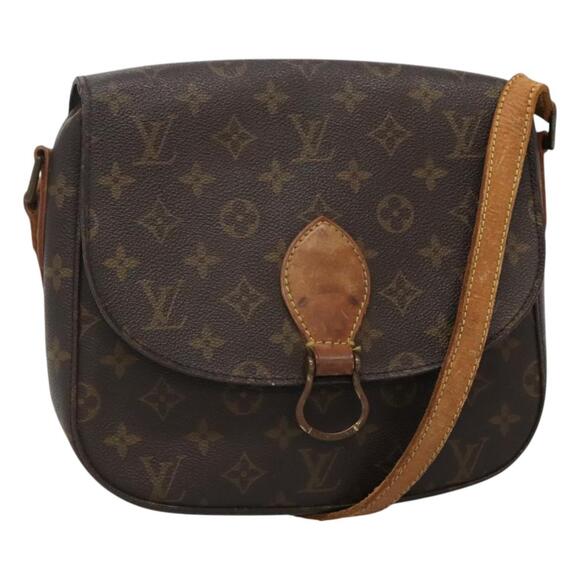LOUIS VUITTON Monogram Saint Cloud GM Shoulder Bag M51242 - Picture 1 of 13